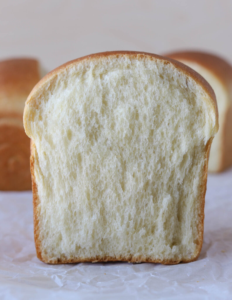 sourdough milk bread, crumb