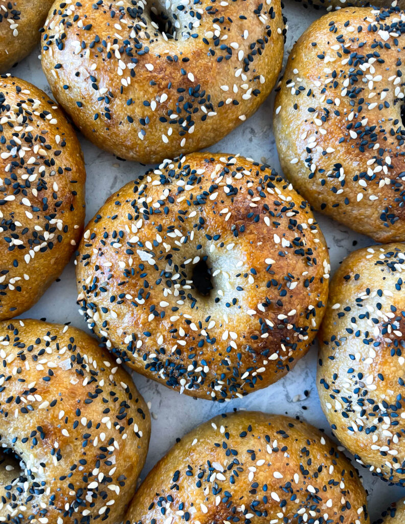 Homemade Sourdough Bagels