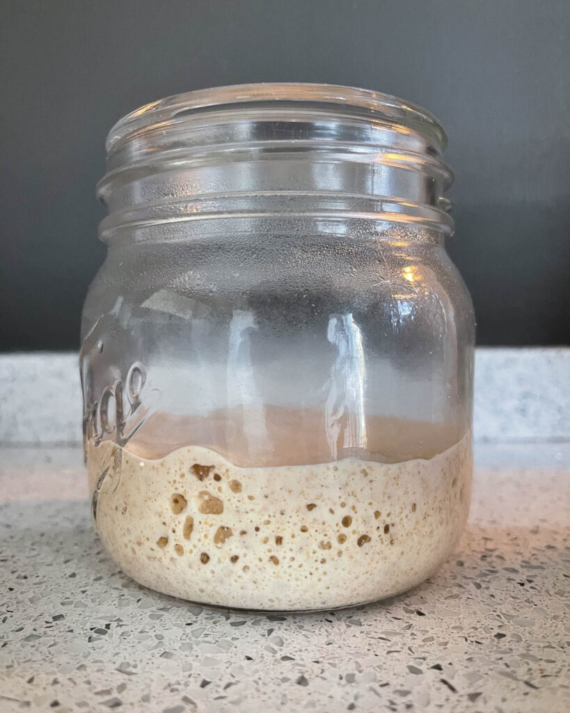 whole grain sourdough bread - levain