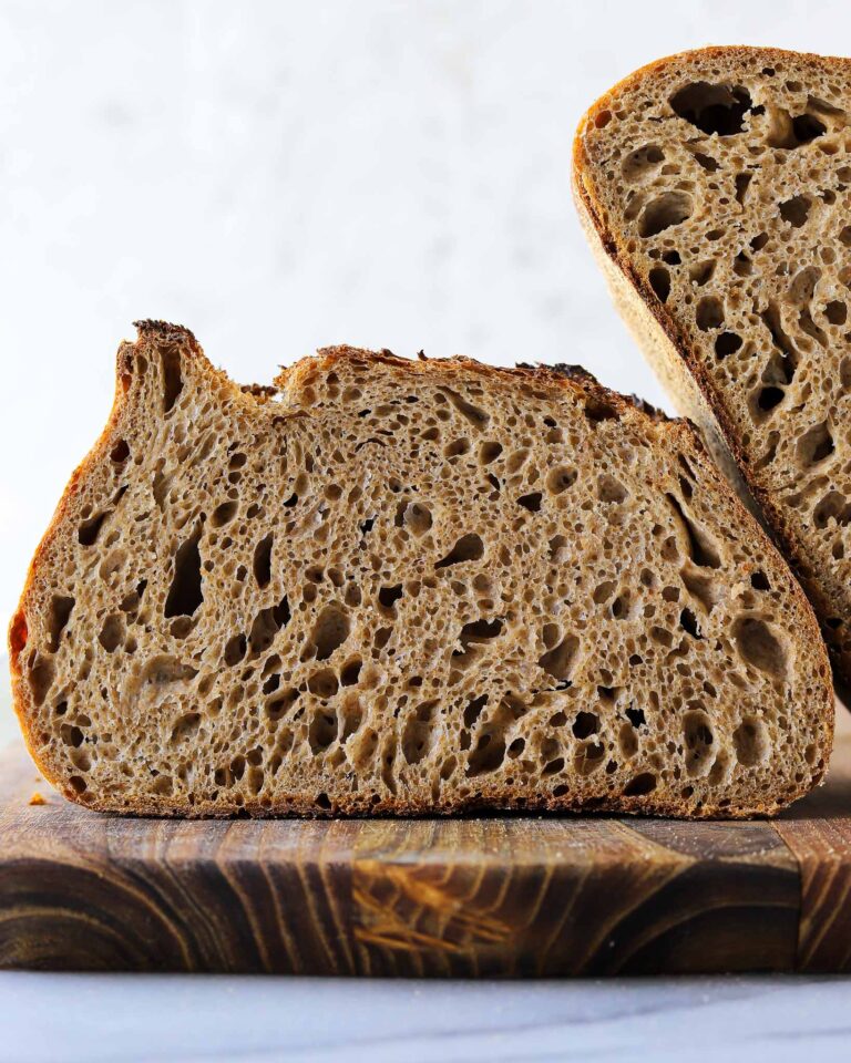 whole grain sourdough bread