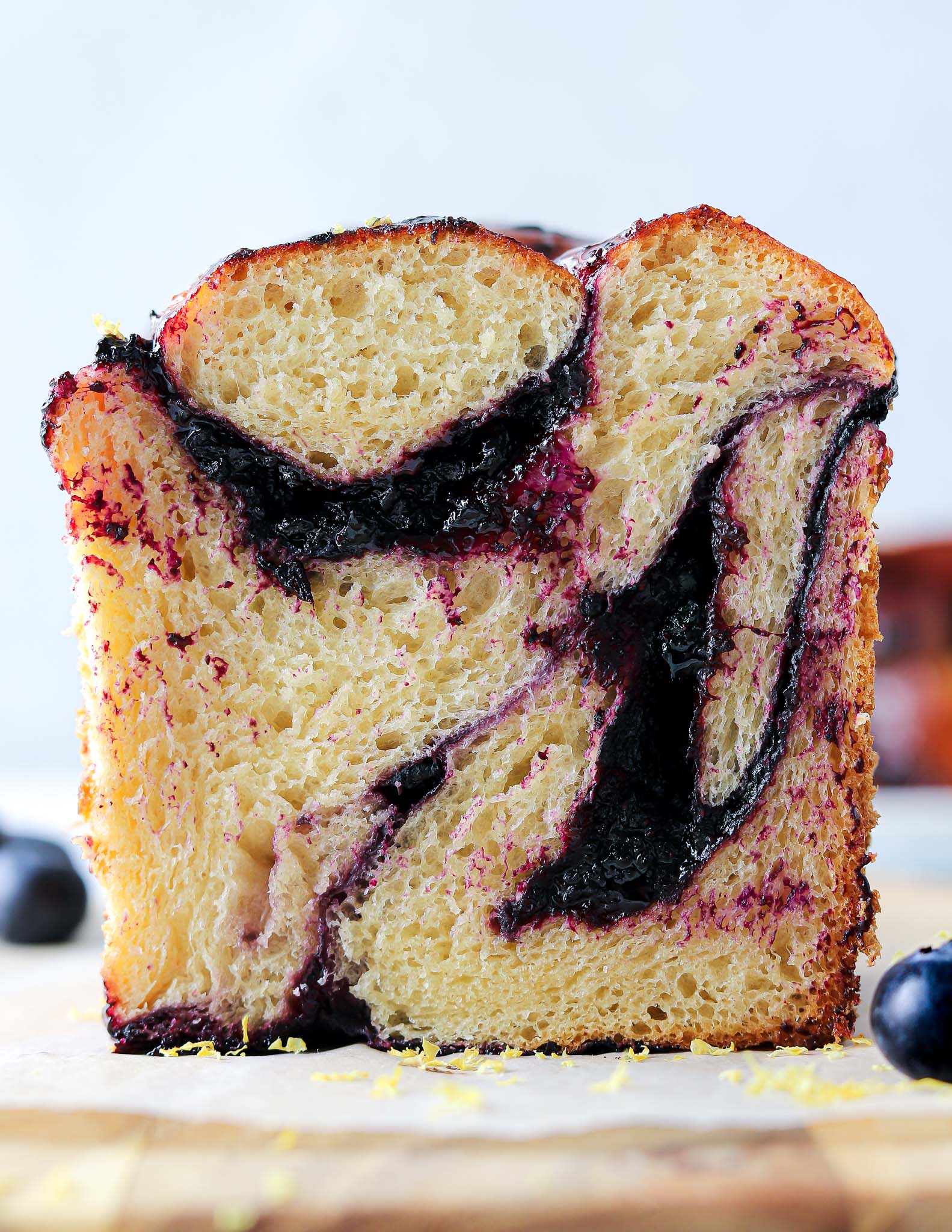 Blueberry And Lemon Sourdough Babka