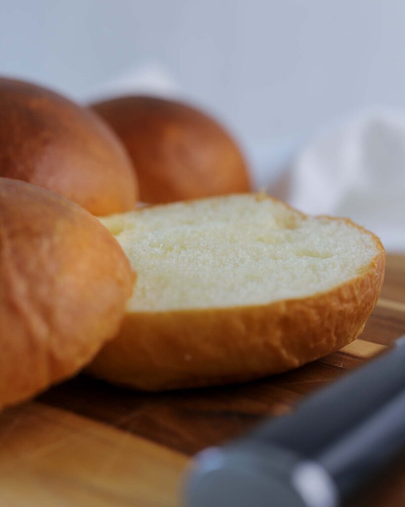 sourdough brioche burger buns