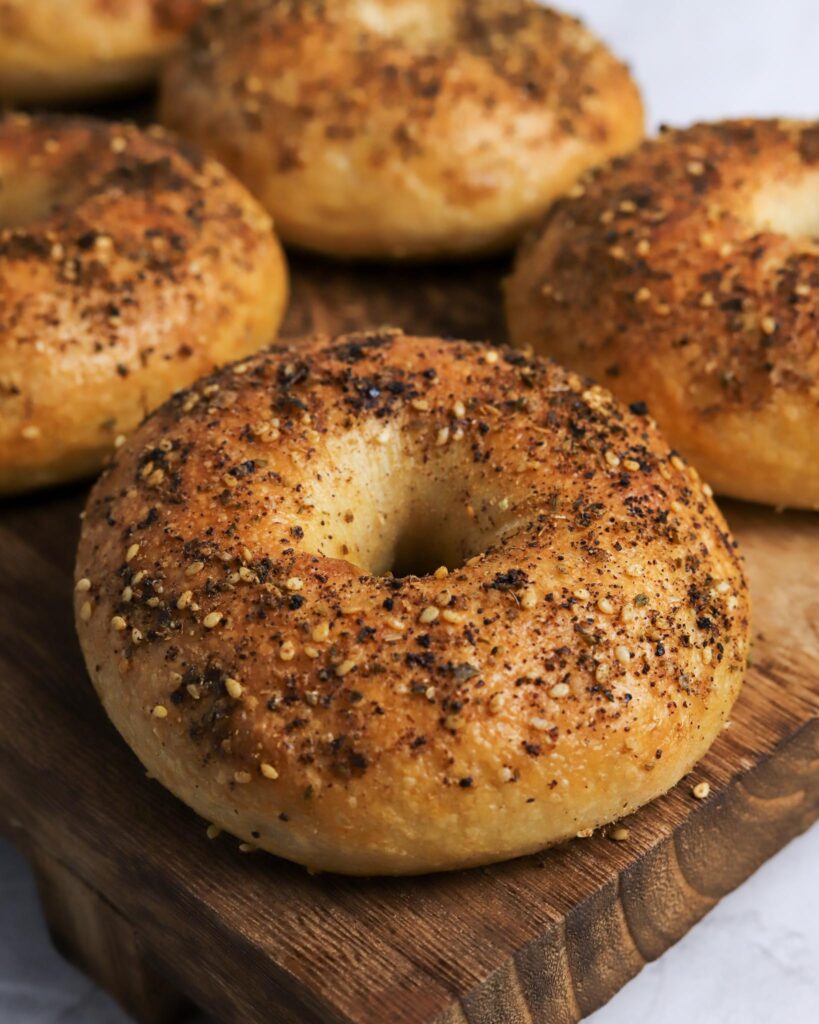 Za'atar Sourdough Bagels