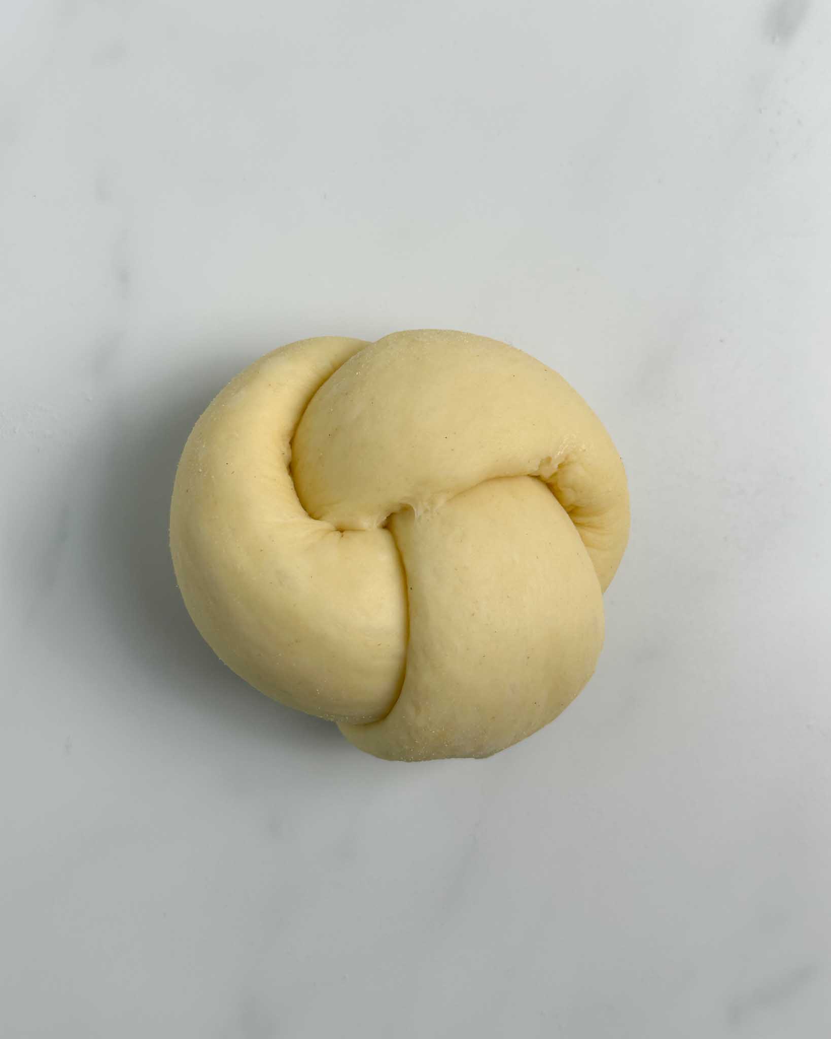 Step 19: how to shape potato bread knots