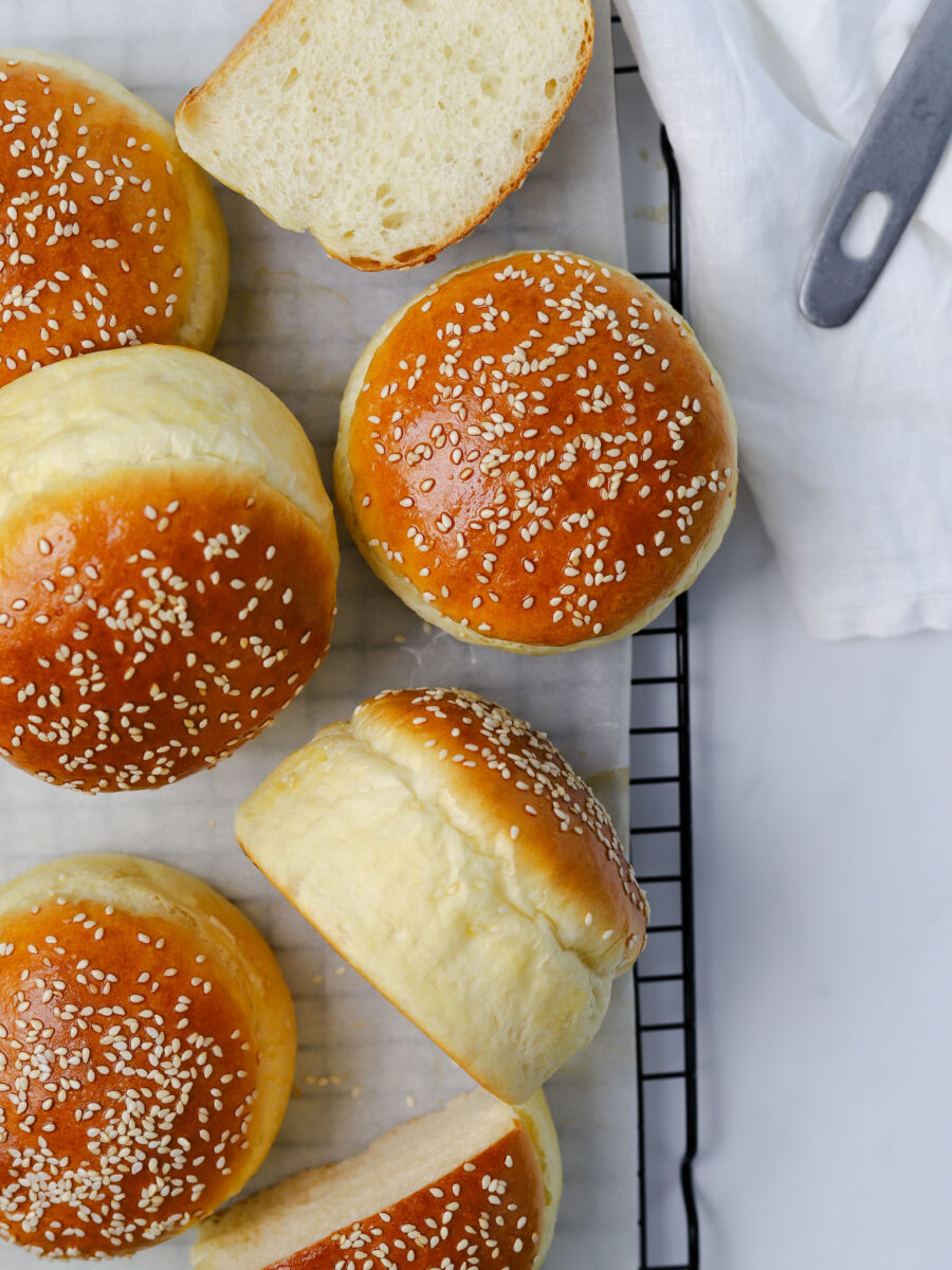 Potato Burger Buns - Bread By Elise