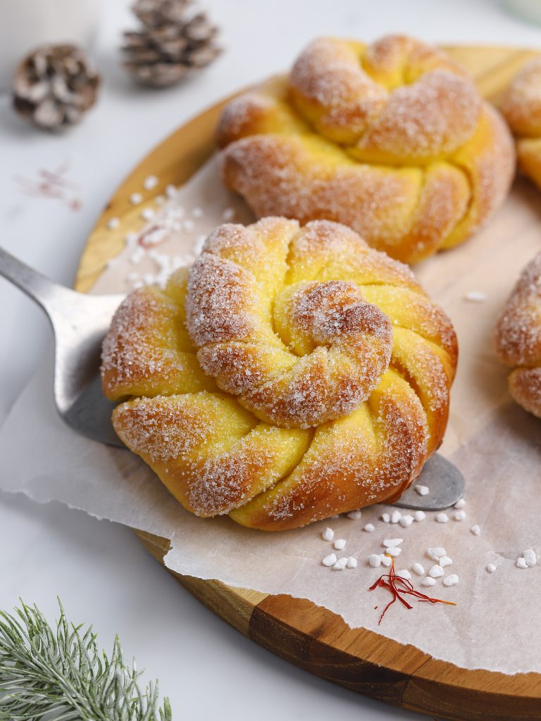 Saffron Sugar Buns